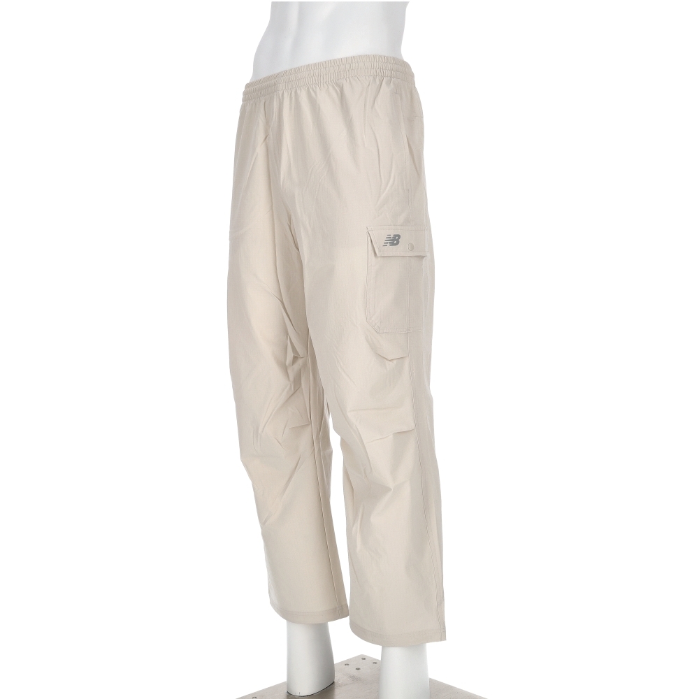 New Balance 男款 杏色 美規 口袋 下擺抽繩 工裝褲 休閒 長褲 MP51538TWF