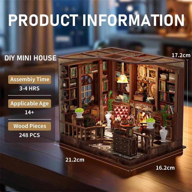 DIY Riverside Study Miniature Kit