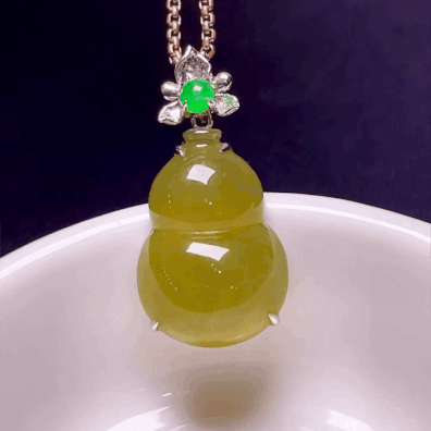 121427 翡翠葫蘆吊墜