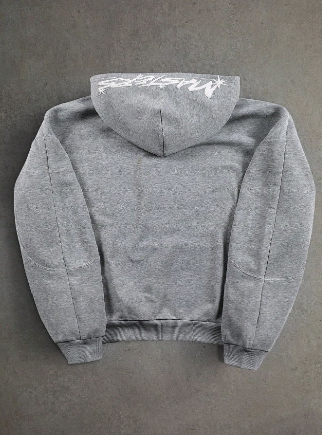 KADMAX大尺碼-男士帽沿純白星星寬版帽TEE〈KSMS2687〉