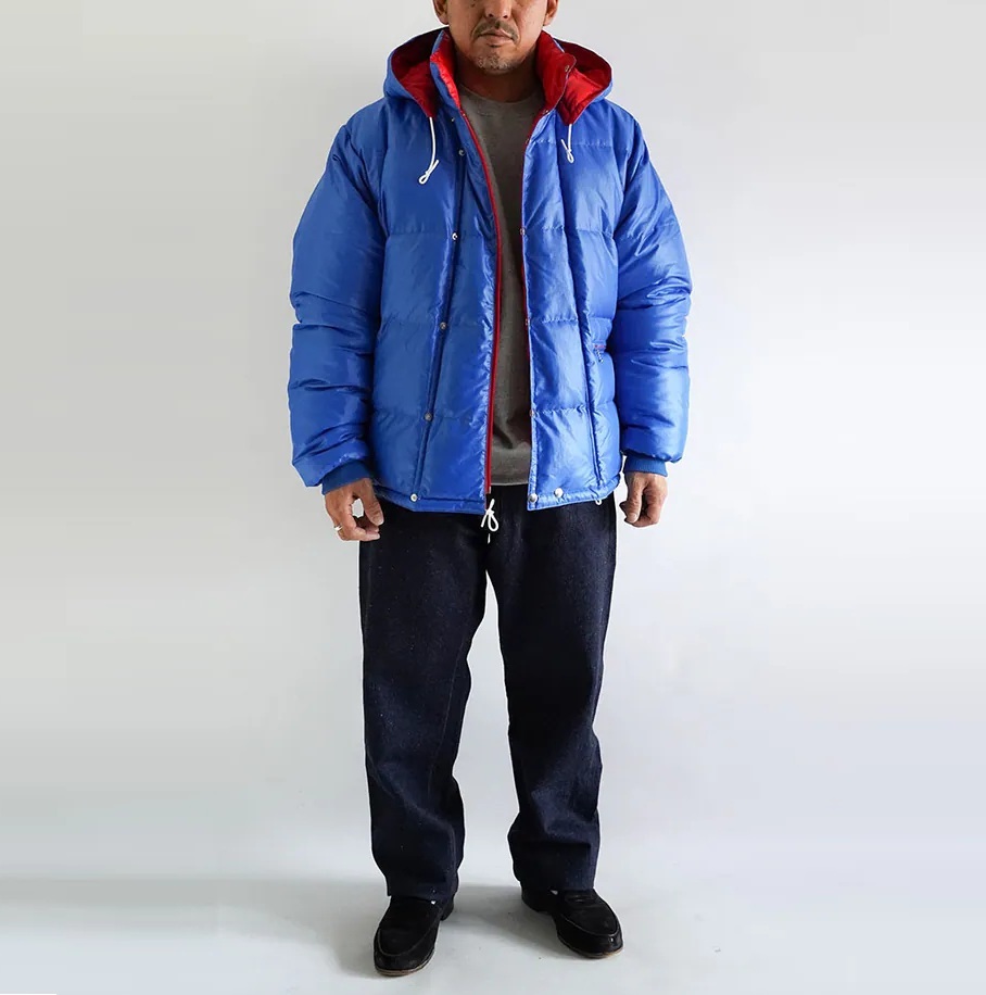 FINAL SALE: A.PRESSE DESMAISON DOWN JACKET - BLUE SIZE 3 PRE ORDER ITEM (預訂中)
