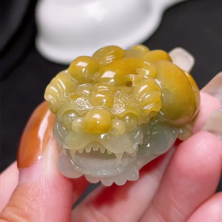 121428 翡翠貔貅吊墜