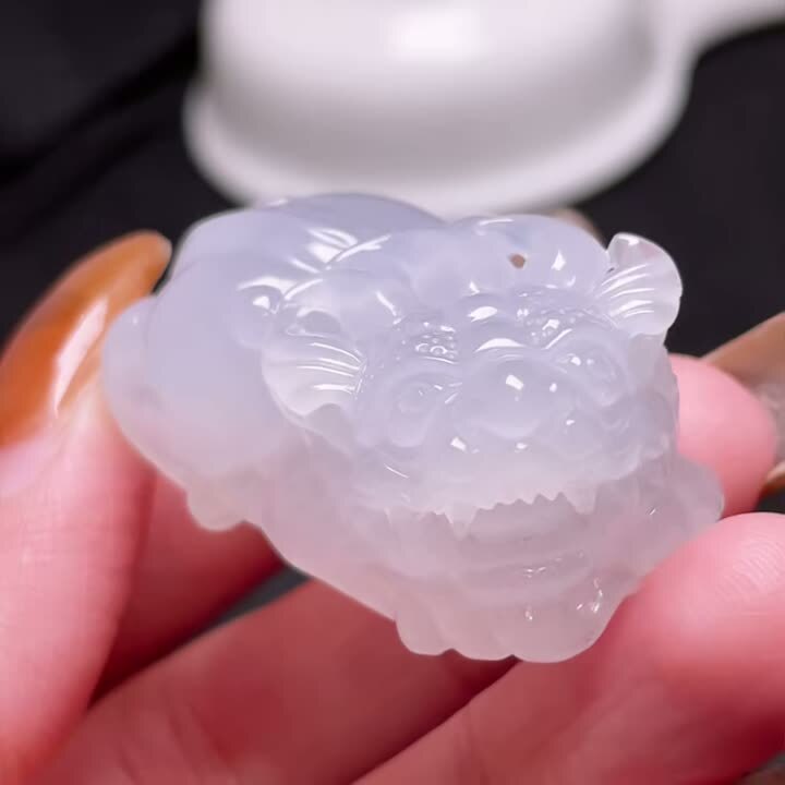 翡翠貔貅吊墜,天然翡翠A玉, 緬甸玉, Jade, Jadeite