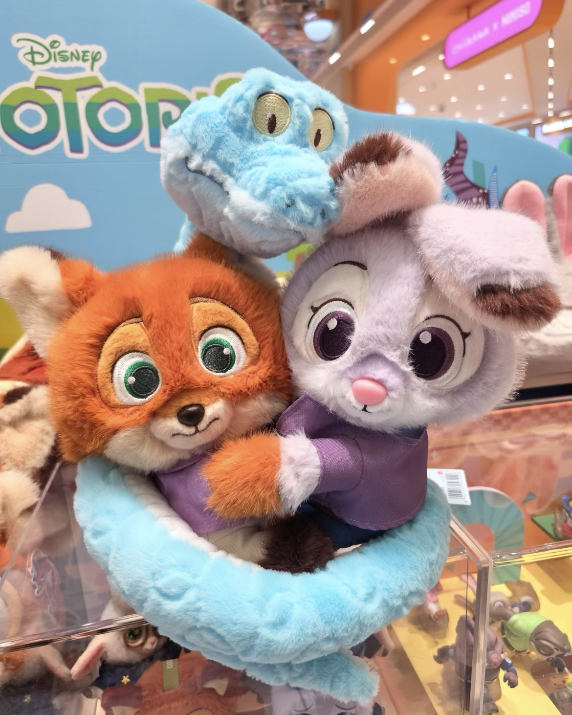 <正版授權>MINSO x Disney 動物方城市 迪士尼 蓋瑞 尼克 茱蒂 毛絨 娃娃 玩偶