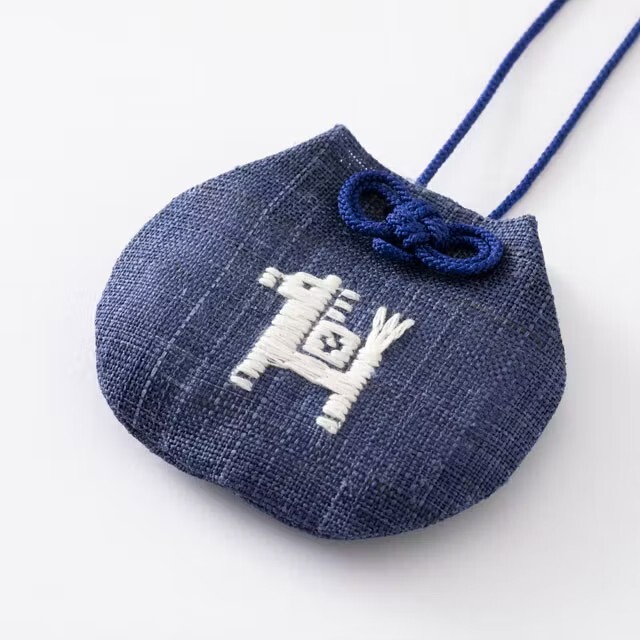 中川政七商店 - 結緣束口御守 馬 琉璃