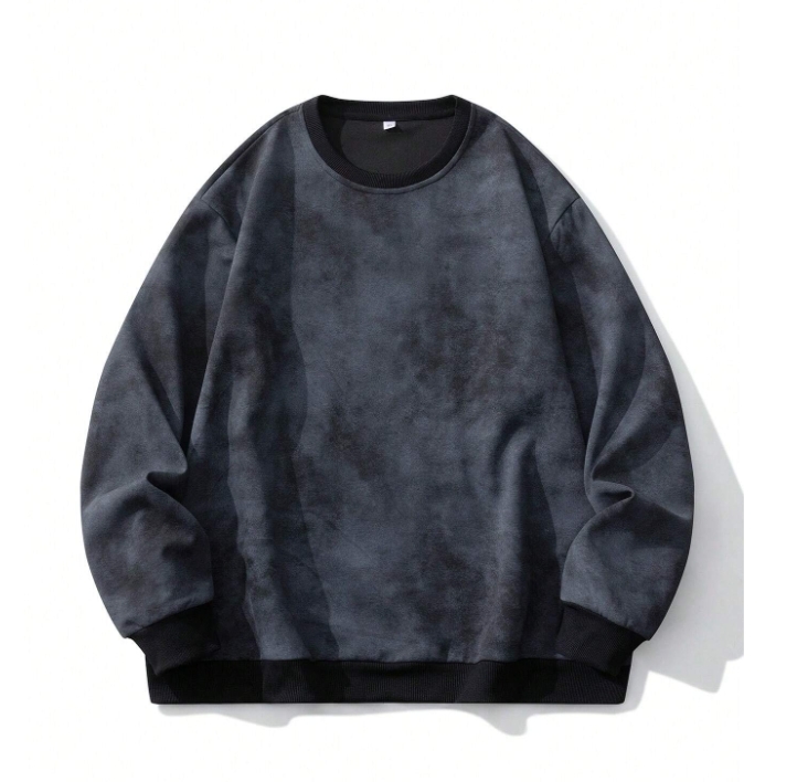 KADMAX大尺碼-大碼男混色質感圓領大學TEE〈KSMS2689〉