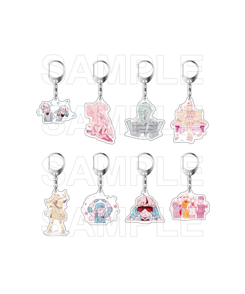 預購-戀愛子彈　集換式壓克力鑰匙圈 vol.1 BOX販售【日本進口精品】