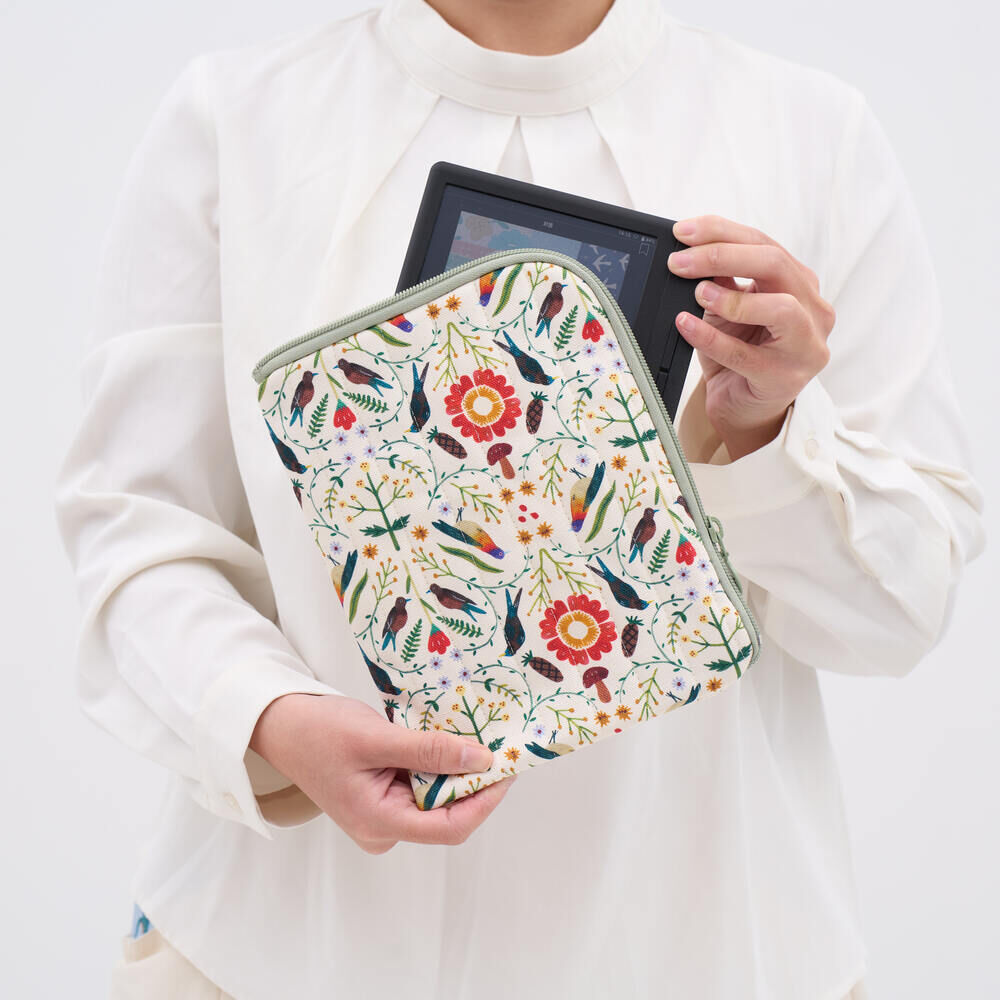 7~7.8吋電子書收納包(閱讀器保護套)/印花樂 x Soupy Tang/森林萬花筒