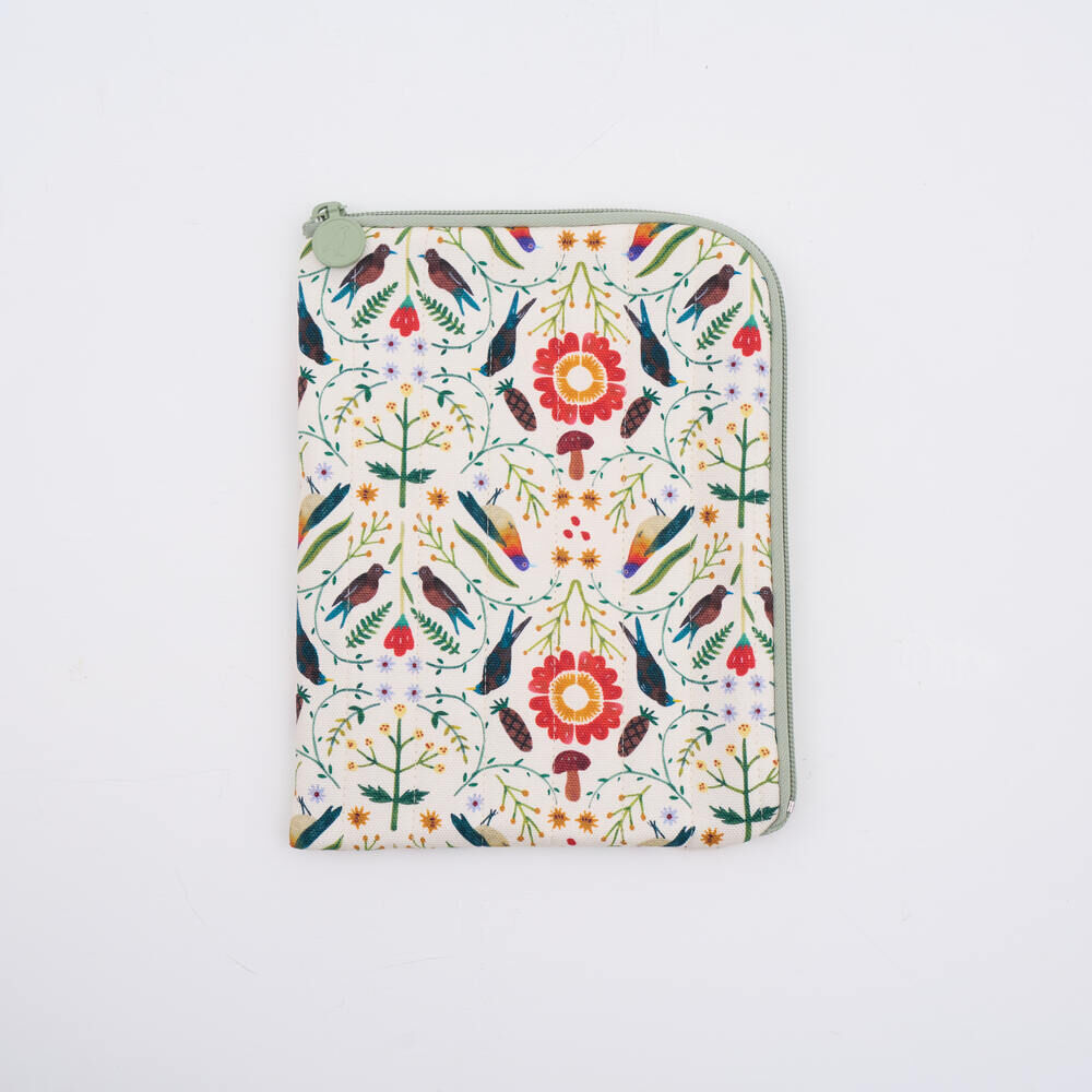 印花樂7~7.8吋電子書收納包/印花樂 x Soupy Tang/森林萬花筒