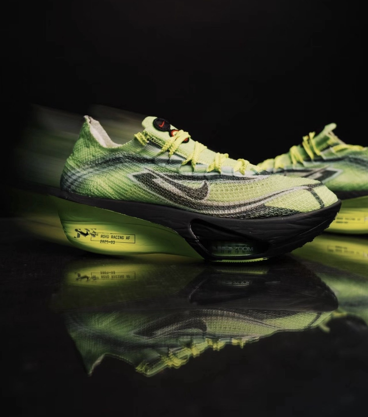 男鞋 NIKE AIR ZOOM ALPHAFLY NEXT% 3 螢光綠 碳纖維 緩震 透氣 慢跑 運動鞋【IM8066-999】