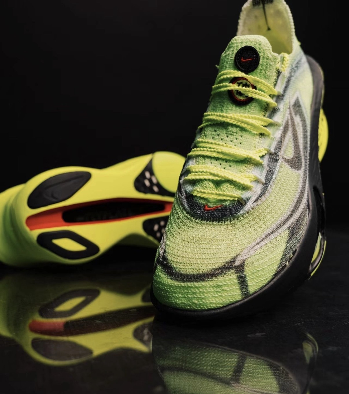 男鞋 NIKE AIR ZOOM ALPHAFLY NEXT% 3 螢光綠 碳纖維 緩震 透氣 慢跑 運動鞋【IM8066-999】