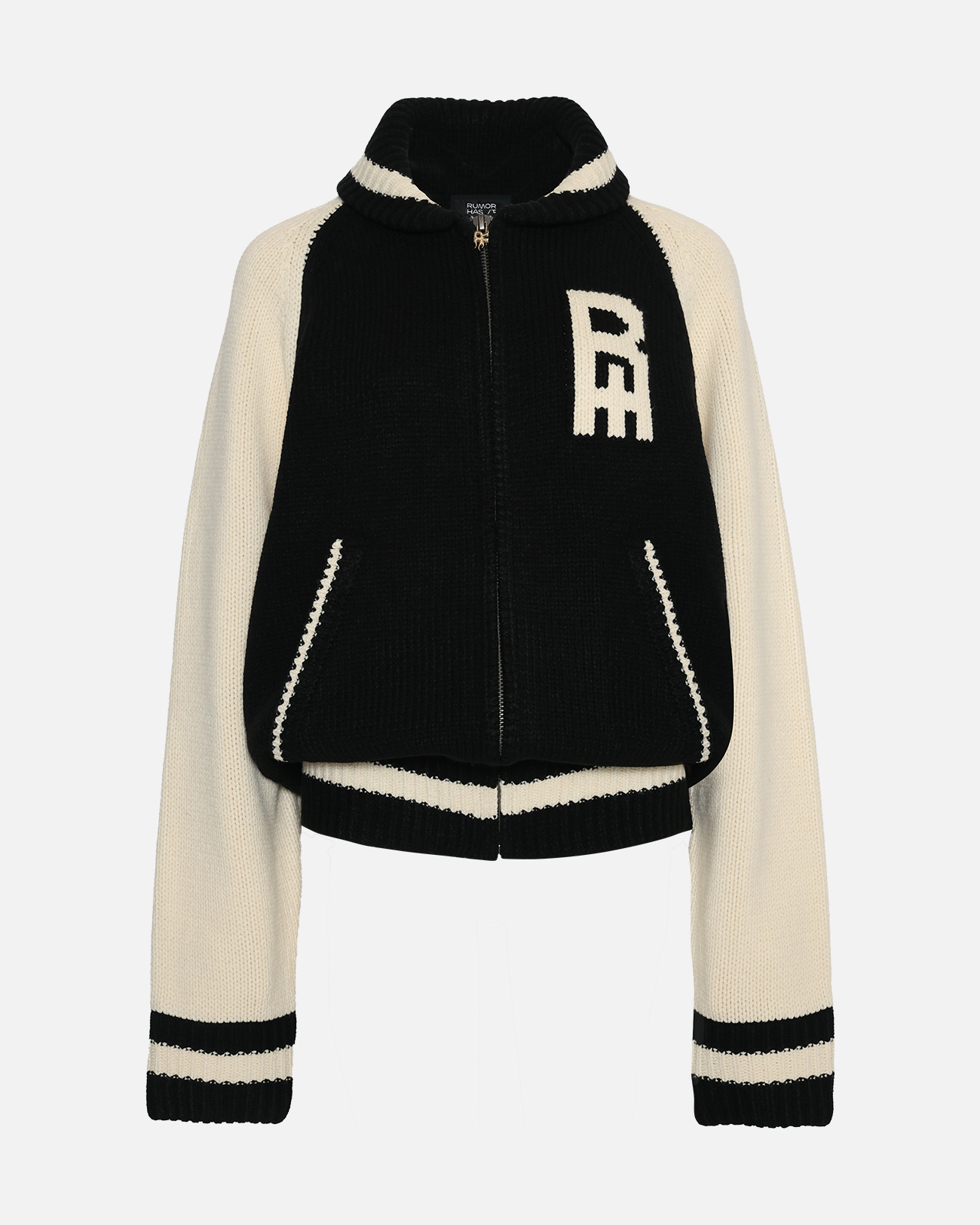 RHI Varsity Knit Zip Jacket