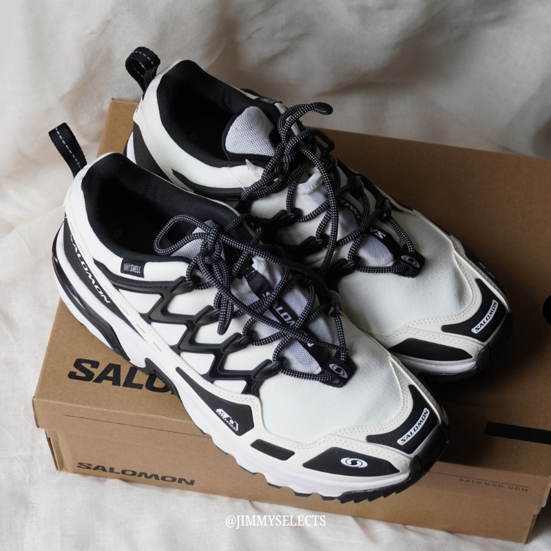 【代購】SALOMON ACS + CSWP Lightweight Wear-Resistant And Slip-Resistant Low-Top Running Shoes Unisex White 475960
