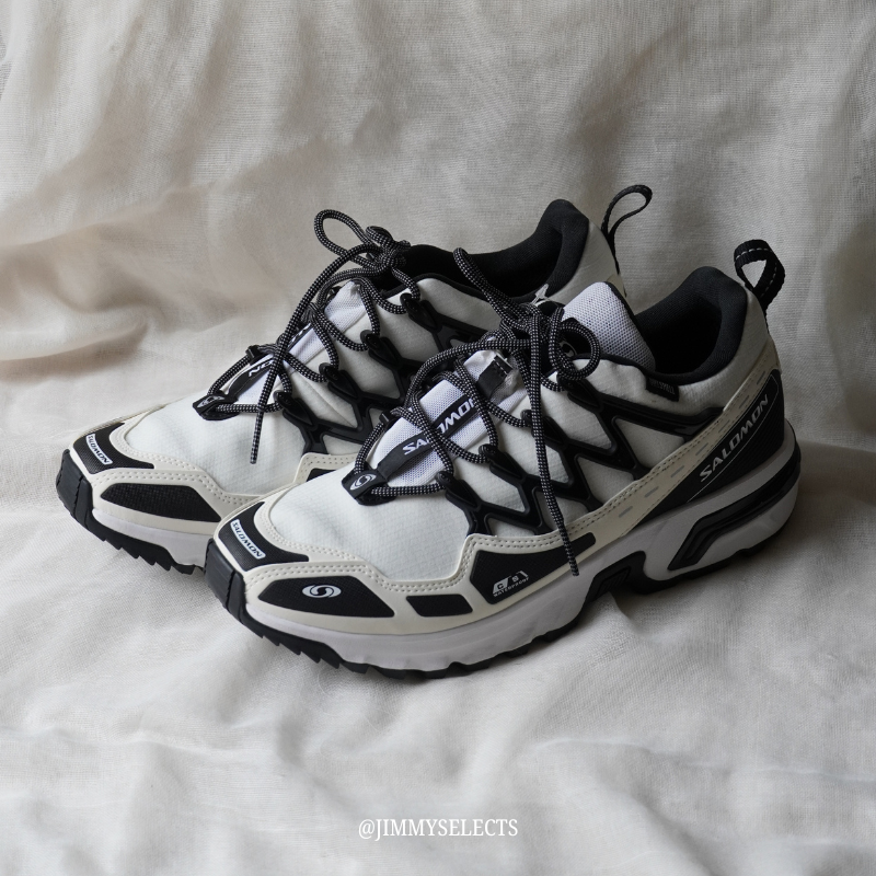 【代購】SALOMON ACS + CSWP Lightweight Wear-Resistant And Slip-Resistant Low-Top Running Shoes Unisex White 475960