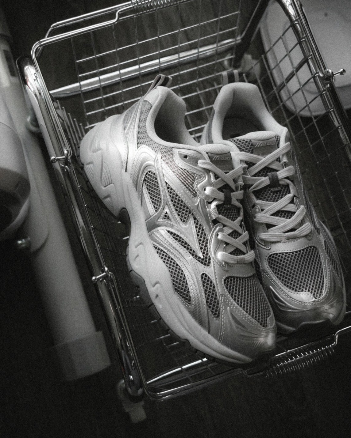 "代購" MIZUNO 美津濃 Trainer 2K V2  復古 銀灰 老爹鞋