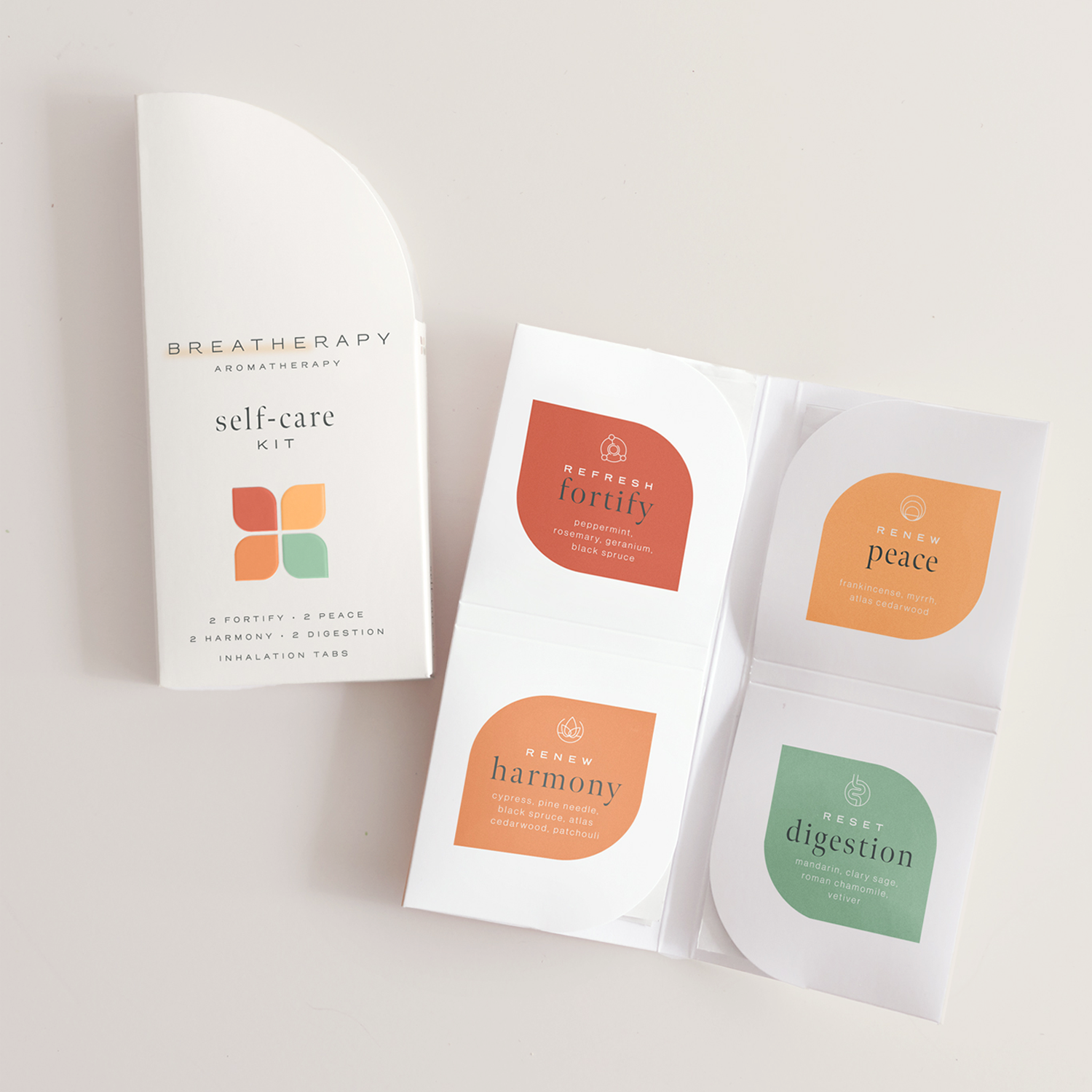 Breatherapy Kit-Self Care心香貼日常套組．自我呵護(8入)