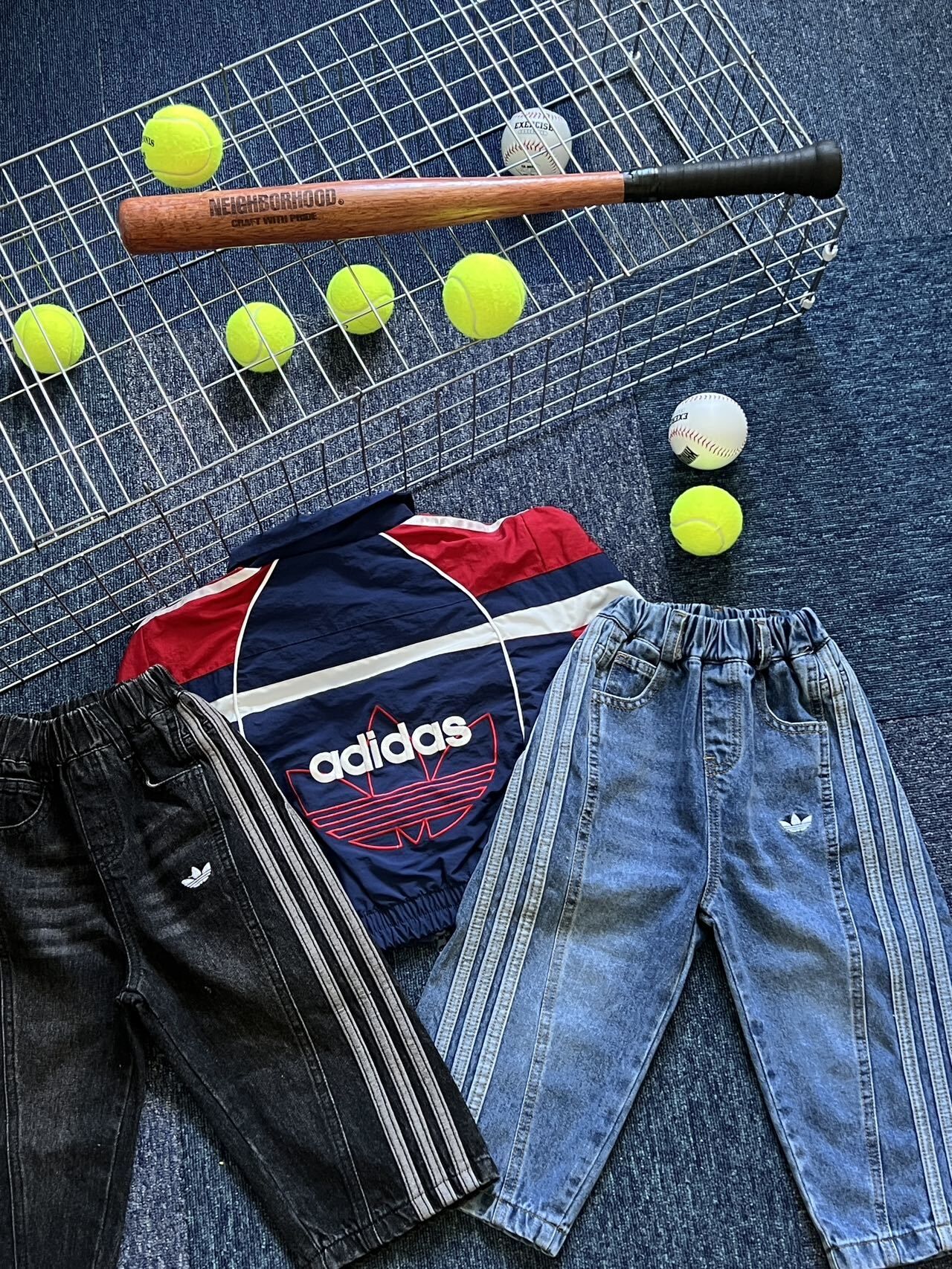 𝐀𝐝𝐢𝐝𝐚𝐬 彎刀牛仔褲 親子裝