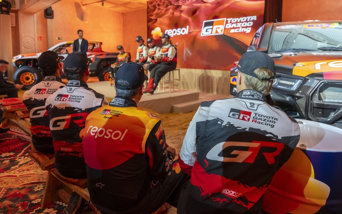 REPSOL × TOYOTA 發表 2026 達卡拉力賽合作計畫