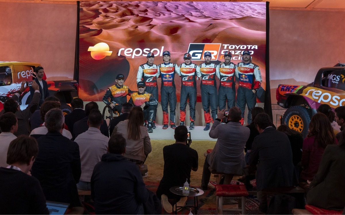REPSOL × TOYOTA 發表 2026 達卡拉力賽合作計畫