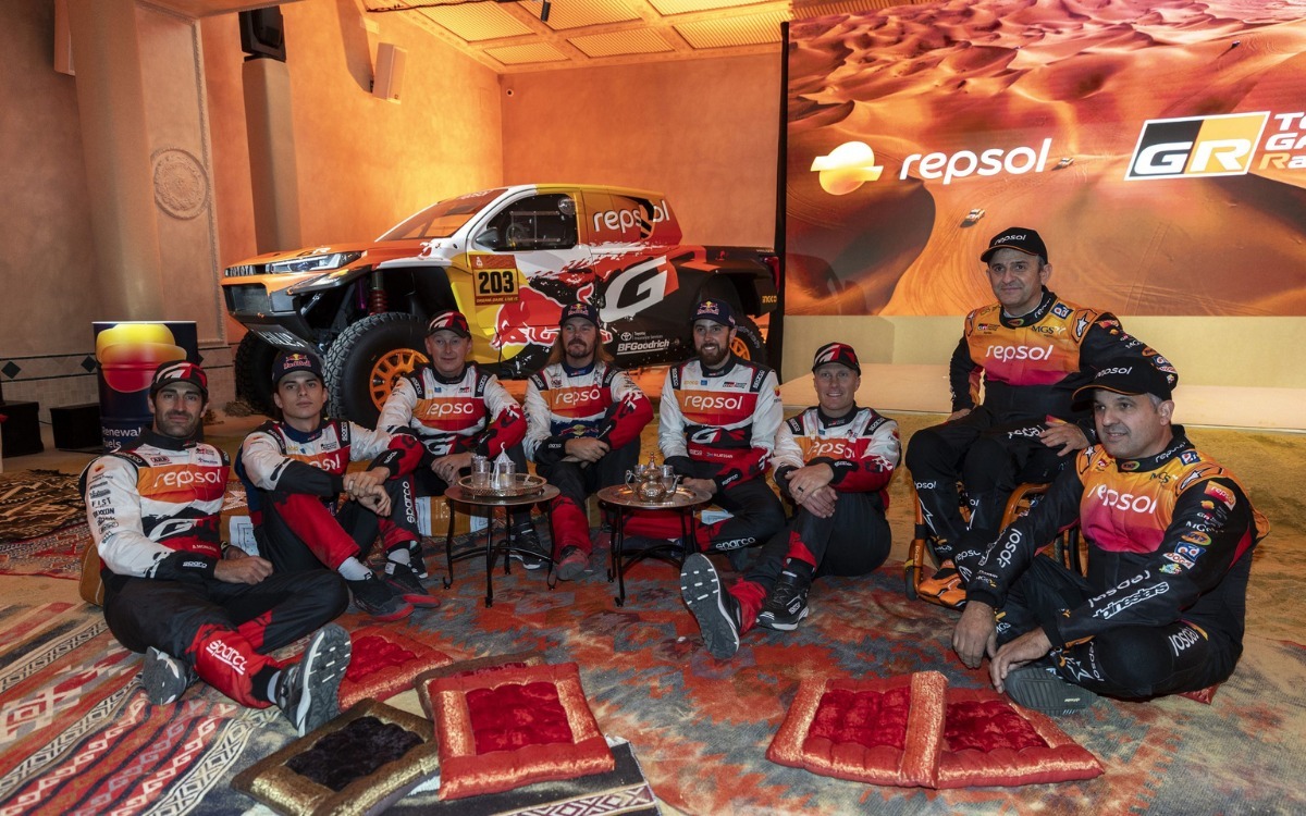 REPSOL × TOYOTA 發表 2026 達卡拉力賽合作計畫