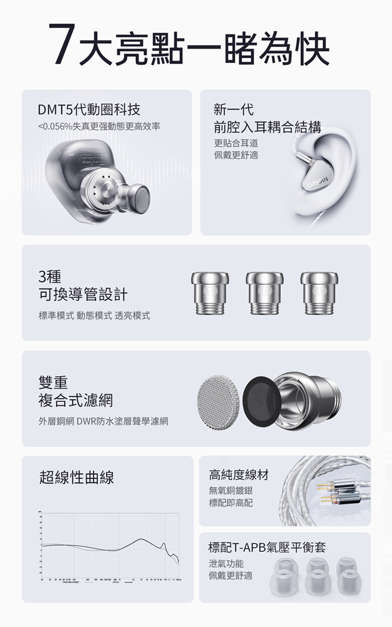 TANCHJIM ORIGIN 入耳式耳機