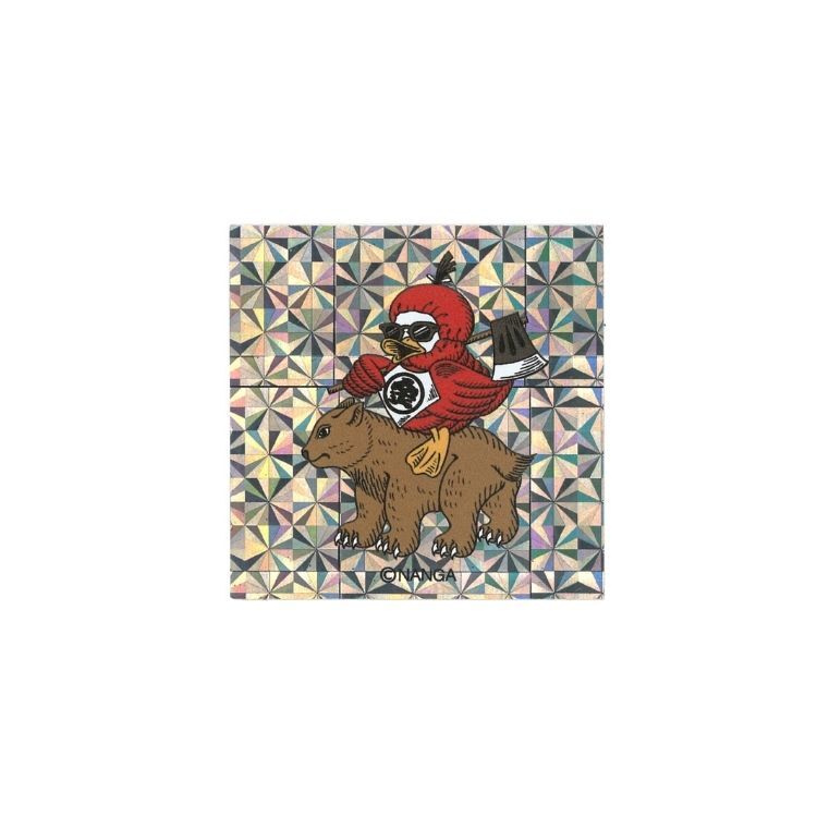 HOLOGRAPHIC GAAACY SQUARE STICKER