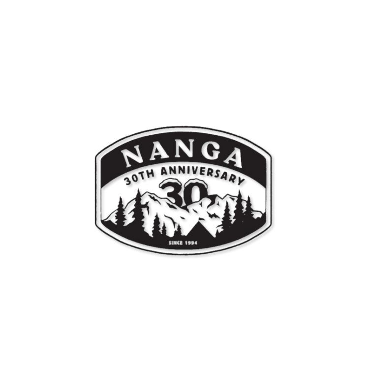 NANGA 30TH ANNIVERSARY STICKER