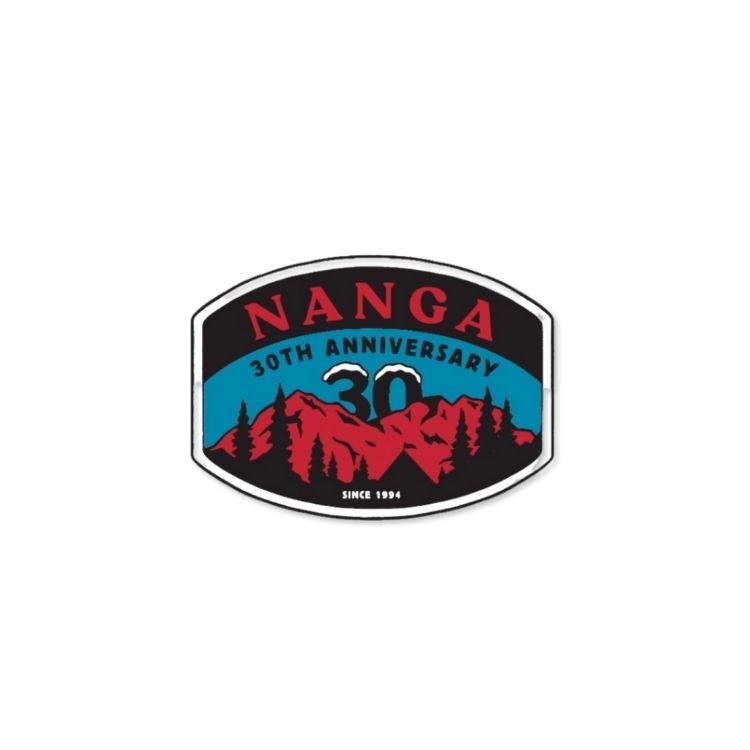 NANGA 30TH ANNIVERSARY STICKER