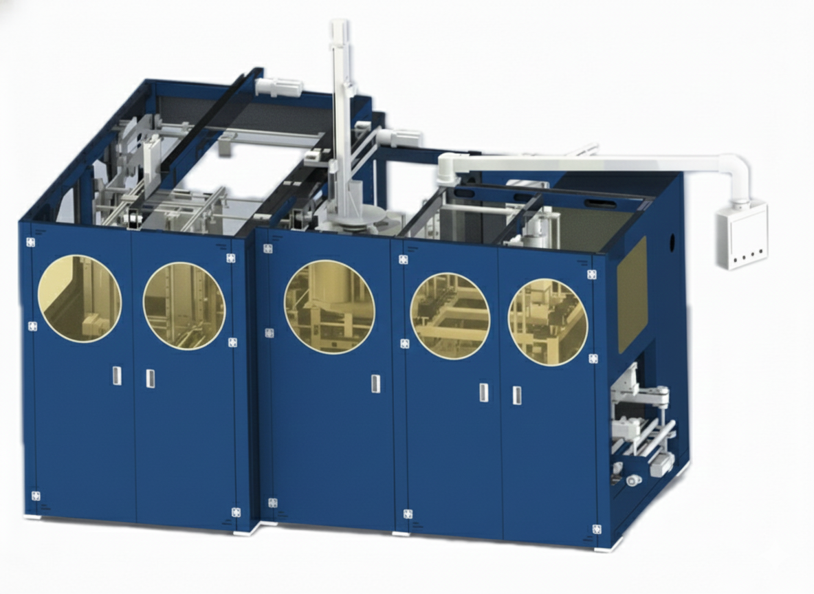 Fully Automatic Case Packing & Sealing Machine – Top-Loading Type