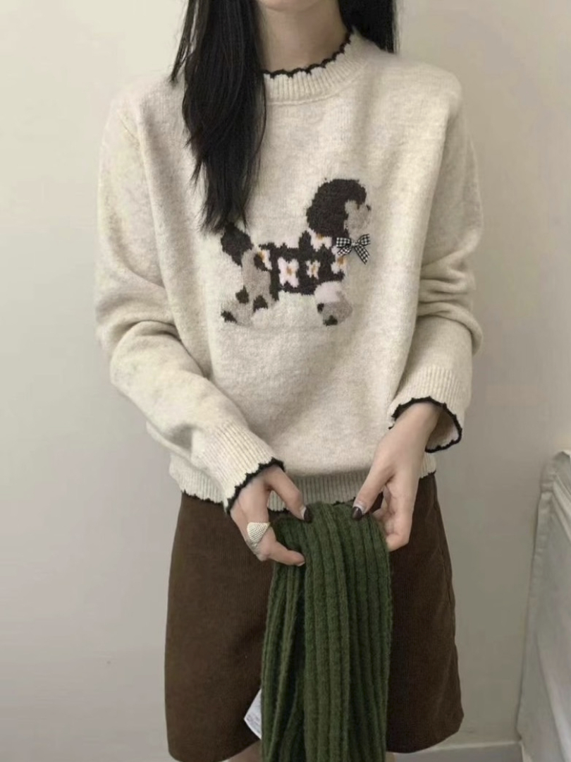 柔軟舒適親膚 ・ 女孩系冬日療癒感針織上衣 ⚡️搶現貨⚡️