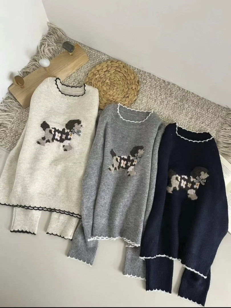 柔軟舒適親膚 ・ 女孩系冬日療癒感針織上衣 ⚡️搶現貨⚡️