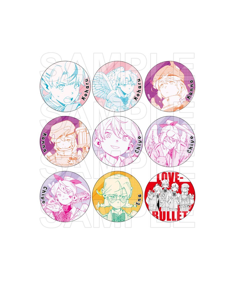預購-戀愛子彈　集換式亮粉徽章 vol.1BOX販售【日本進口精品】