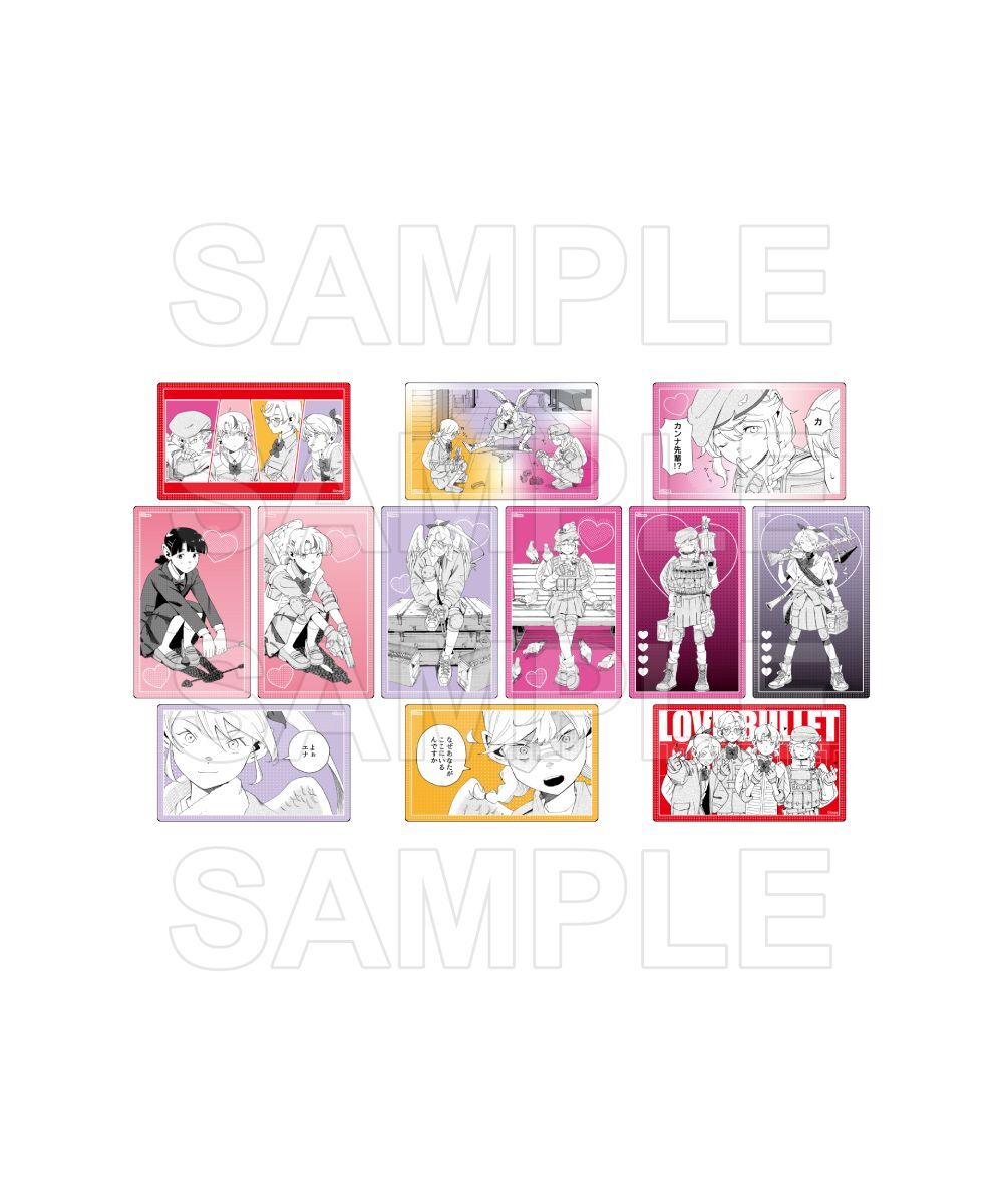 預購-戀愛子彈　集換式透明小卡 vol.1 BOX販售【日本進口精品】