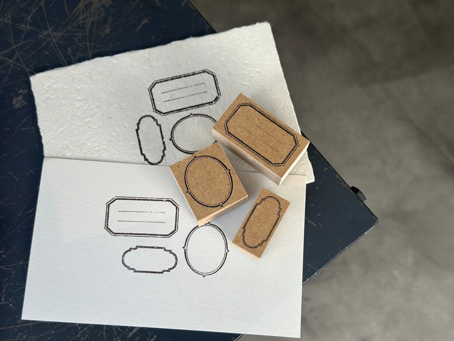 OEDA LETTERPRESS | 外框印章 3入套組 | OEDA LETTERPRESS 日本