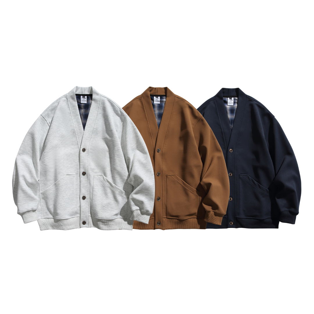 OurPick Pocket Knitted Cardigan 大口袋開襟衫外套 3色