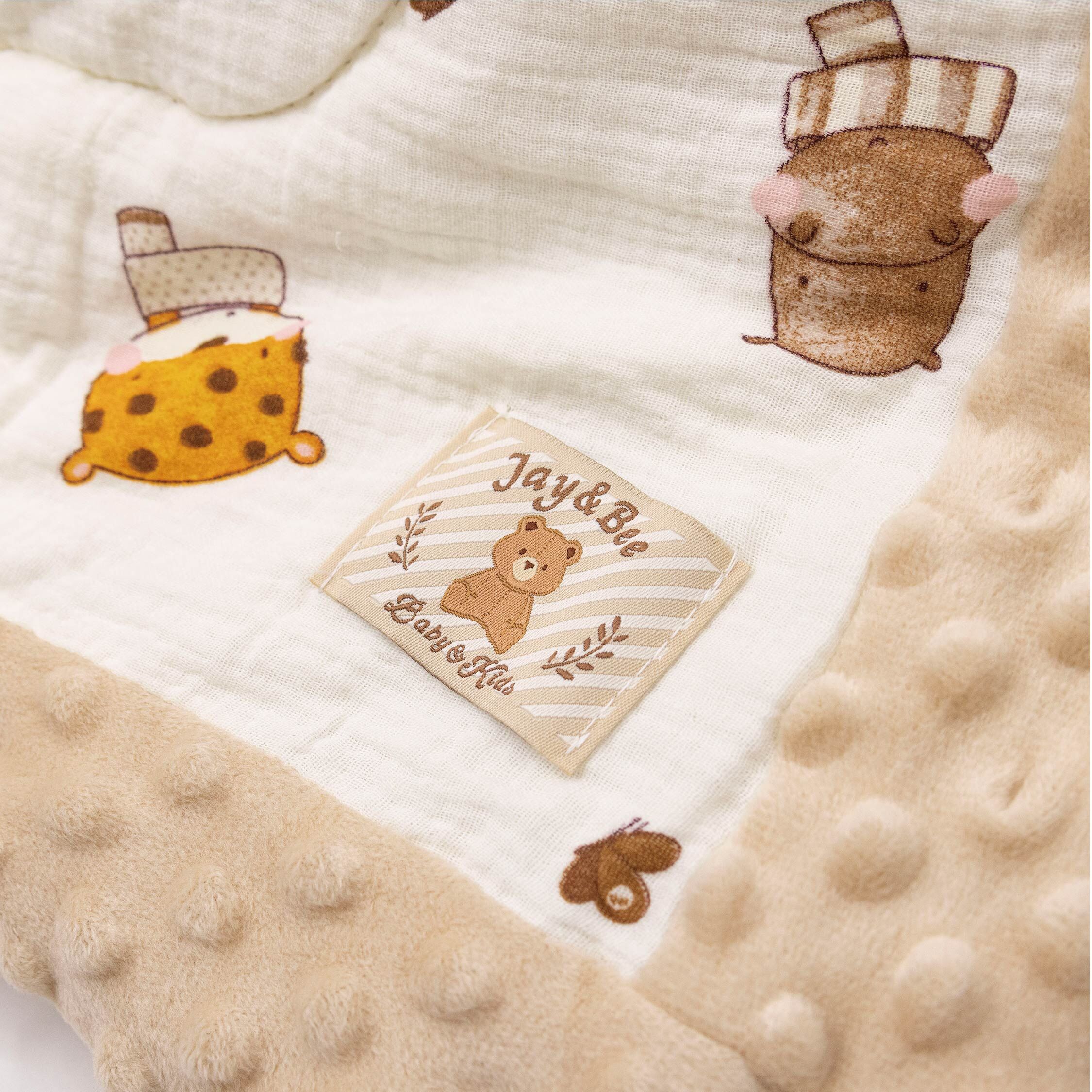 【JS0385】動物園鋪棉魔粒毯(小)