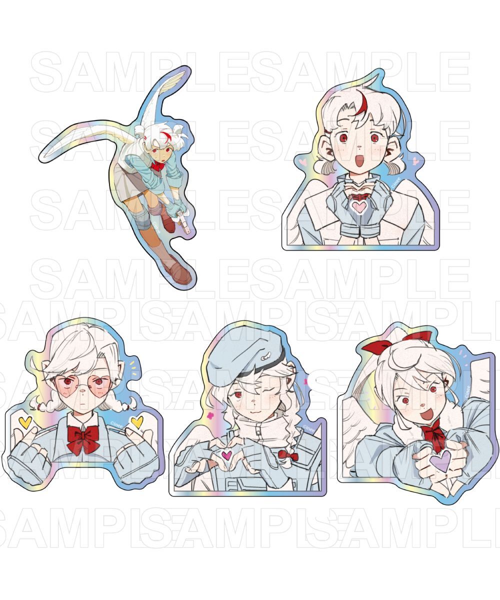 預購-戀愛子彈　極光貼紙 系列【日本進口精品】