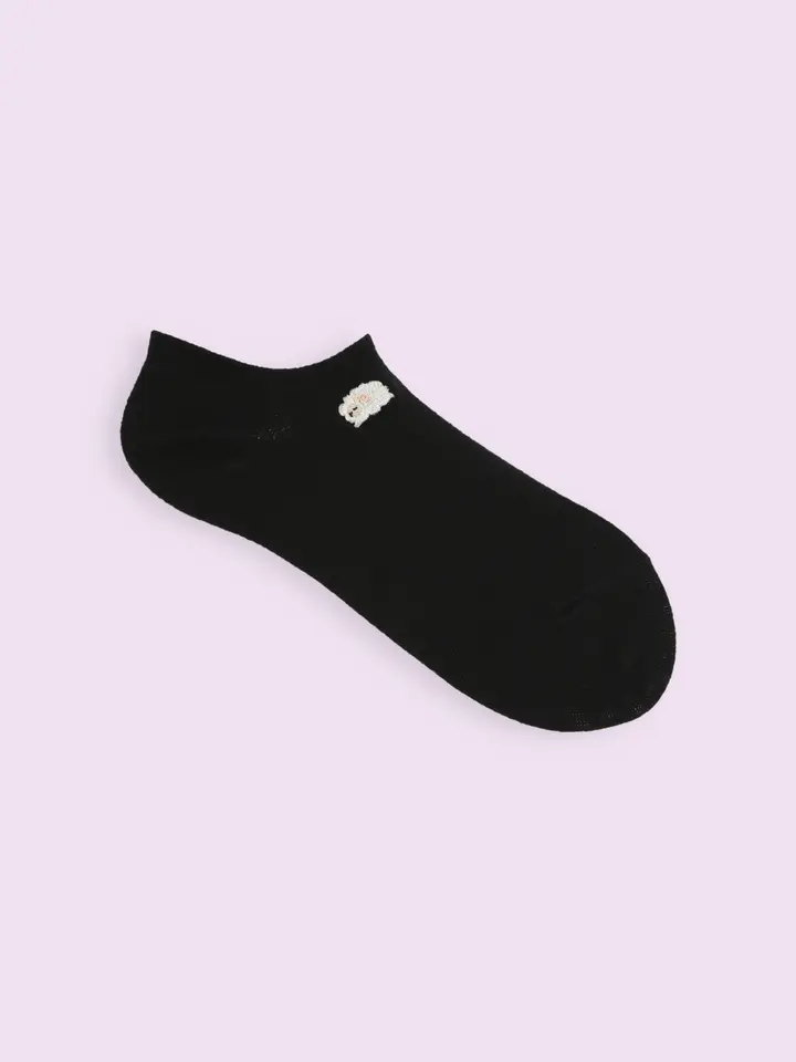 [現貨優惠] 靴下屋 Mighty Soxer 睡覺的小動物刺繡運動鞋襪