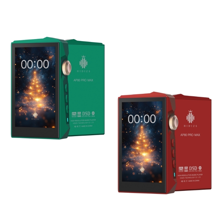 Hidizs AP80 Pro MAX｜聖誕特別版｜便攜音樂播放器