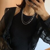 [m-world] original necklace | 金屬項鍊 | NO.60