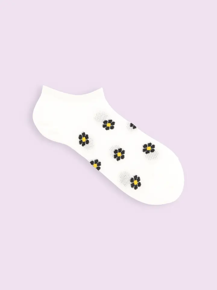 [連線優惠] 靴下屋 Mighty Soxer 小花網狀運動鞋用襪