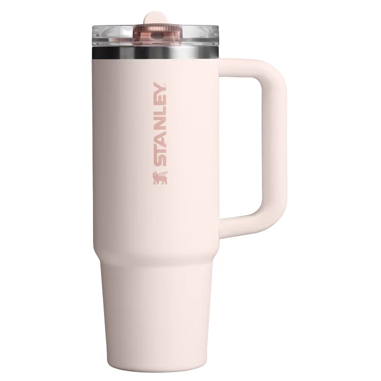 STANLEY The Quencher ProTour Flip Straw Tumbler | 40 OZ ROSE QUARTZ