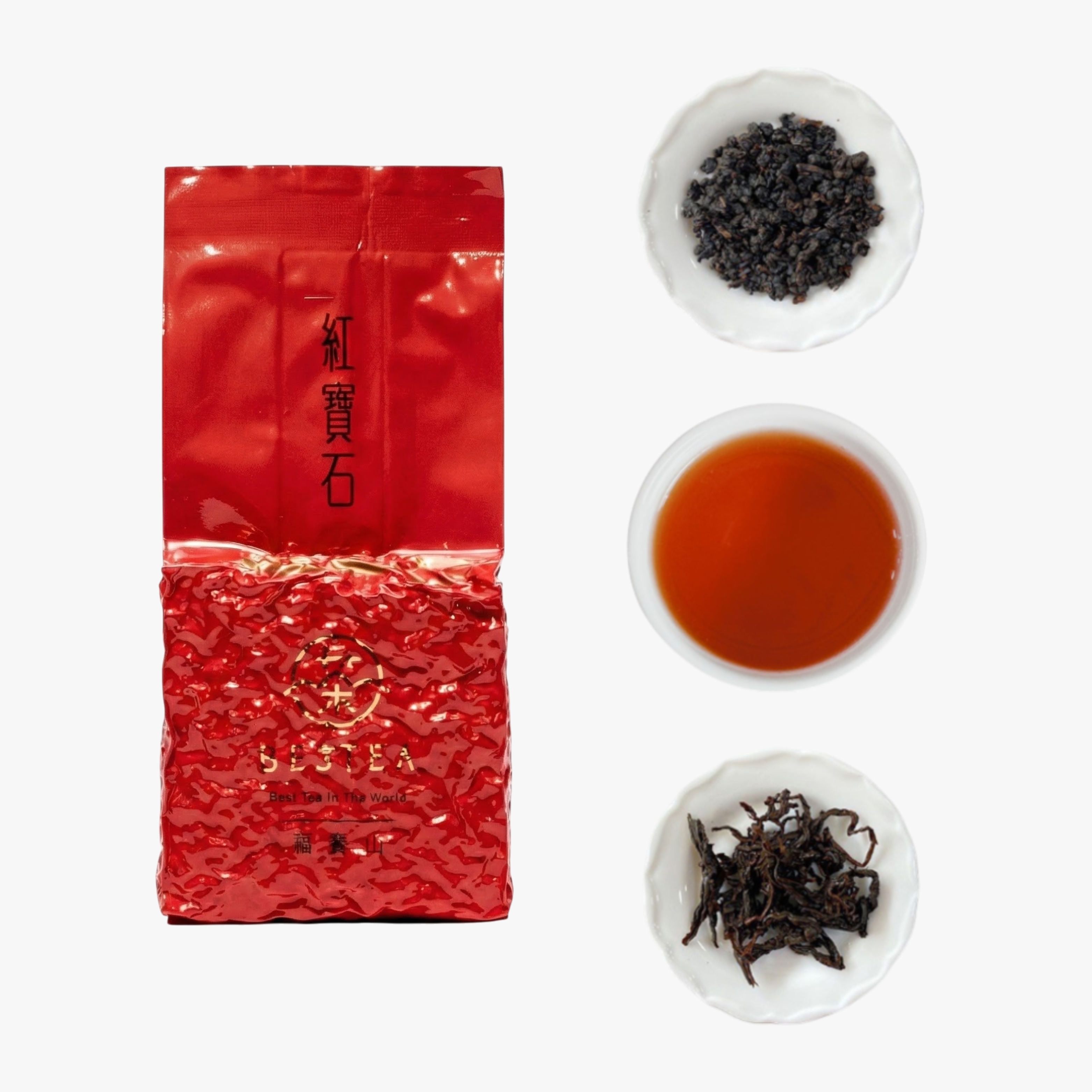 Black Tea Set - 450g｜Fushoushan × Huagang × Lishan × Ruby Black Tea