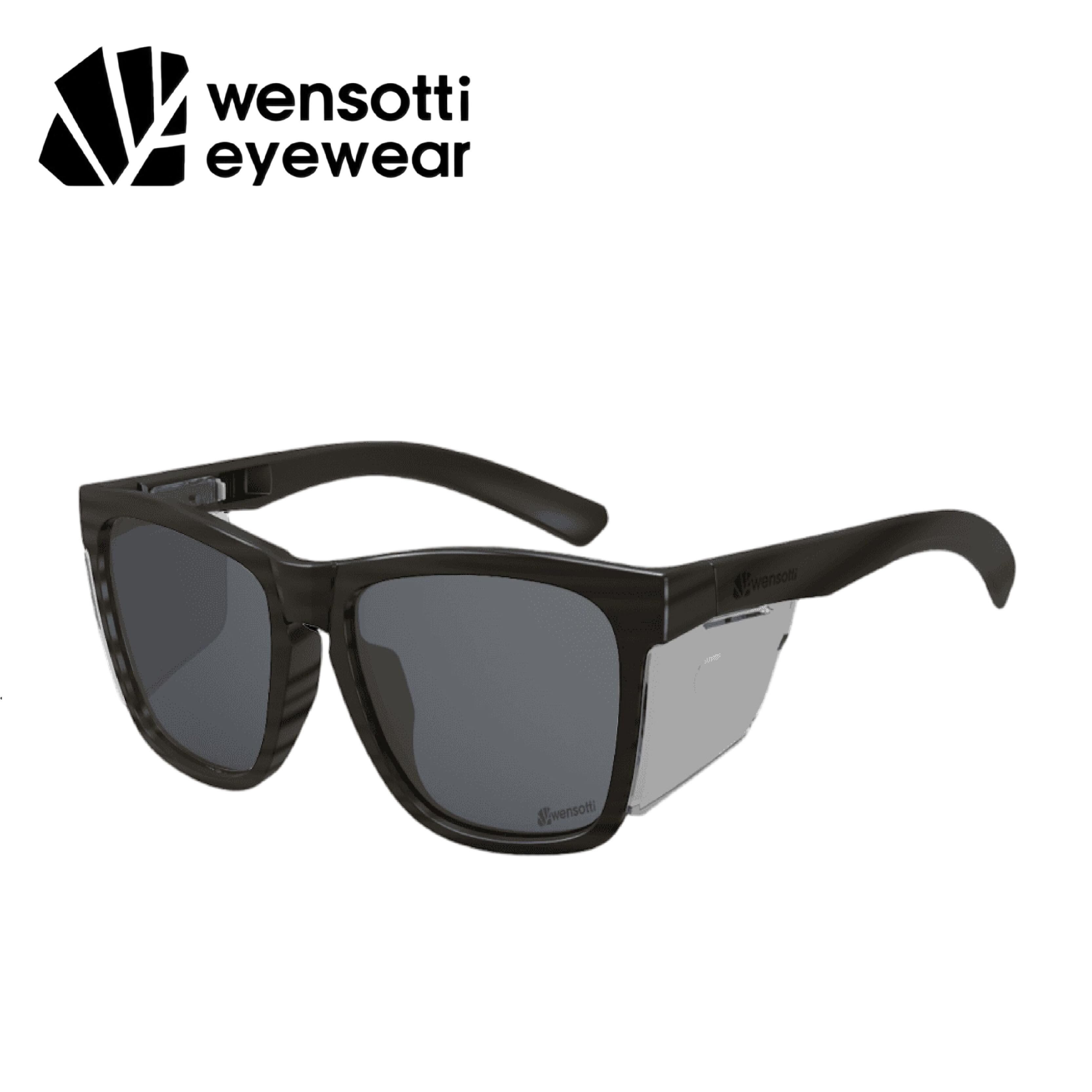 Wensotti 威騰 *偏光潮流眼鏡 (綠茶紋+銀+黑色) *42WI6967C