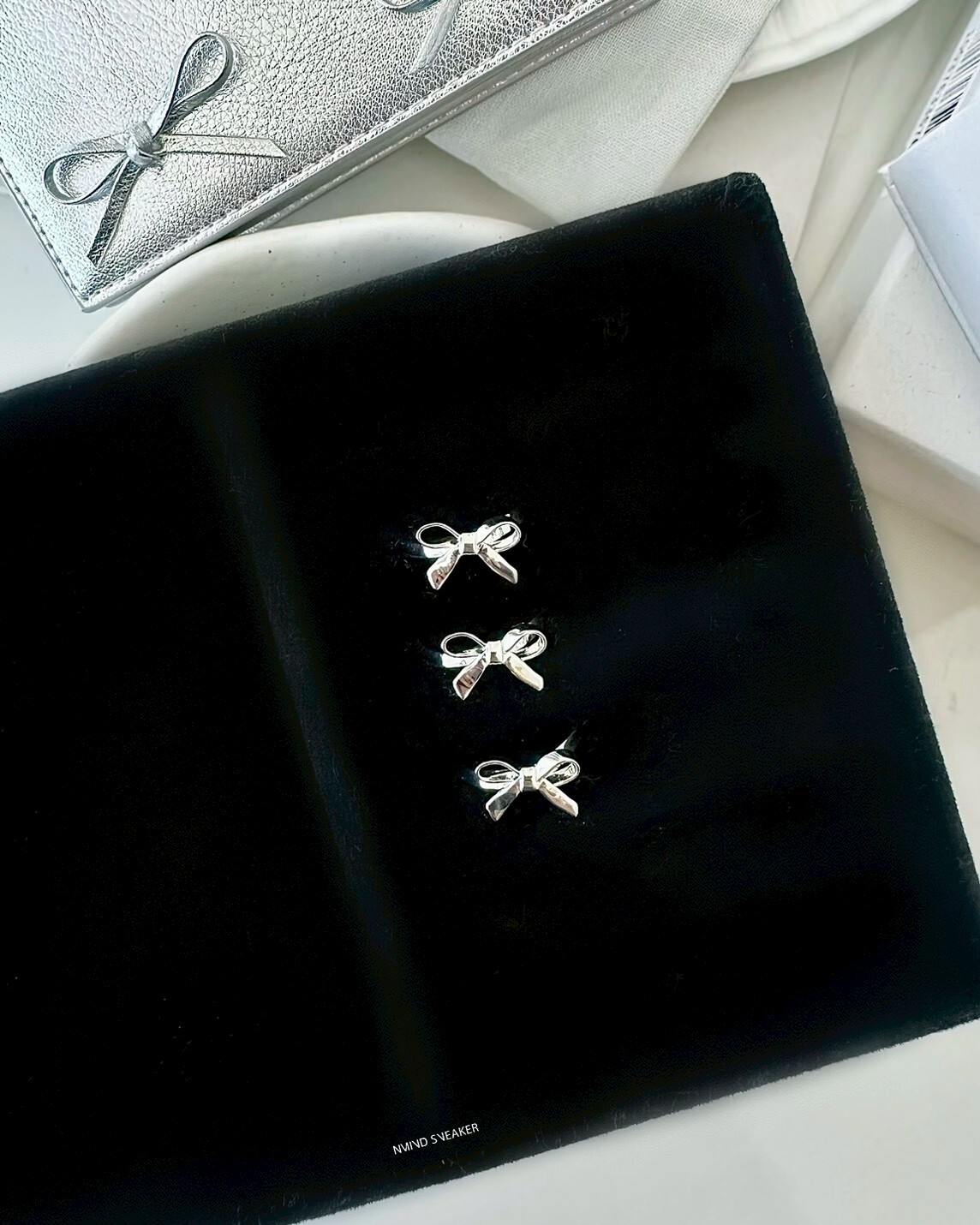 <聖誕現貨🎁> CHARLES & KEITH 小CK Athalia 蝴蝶結戒指🎀