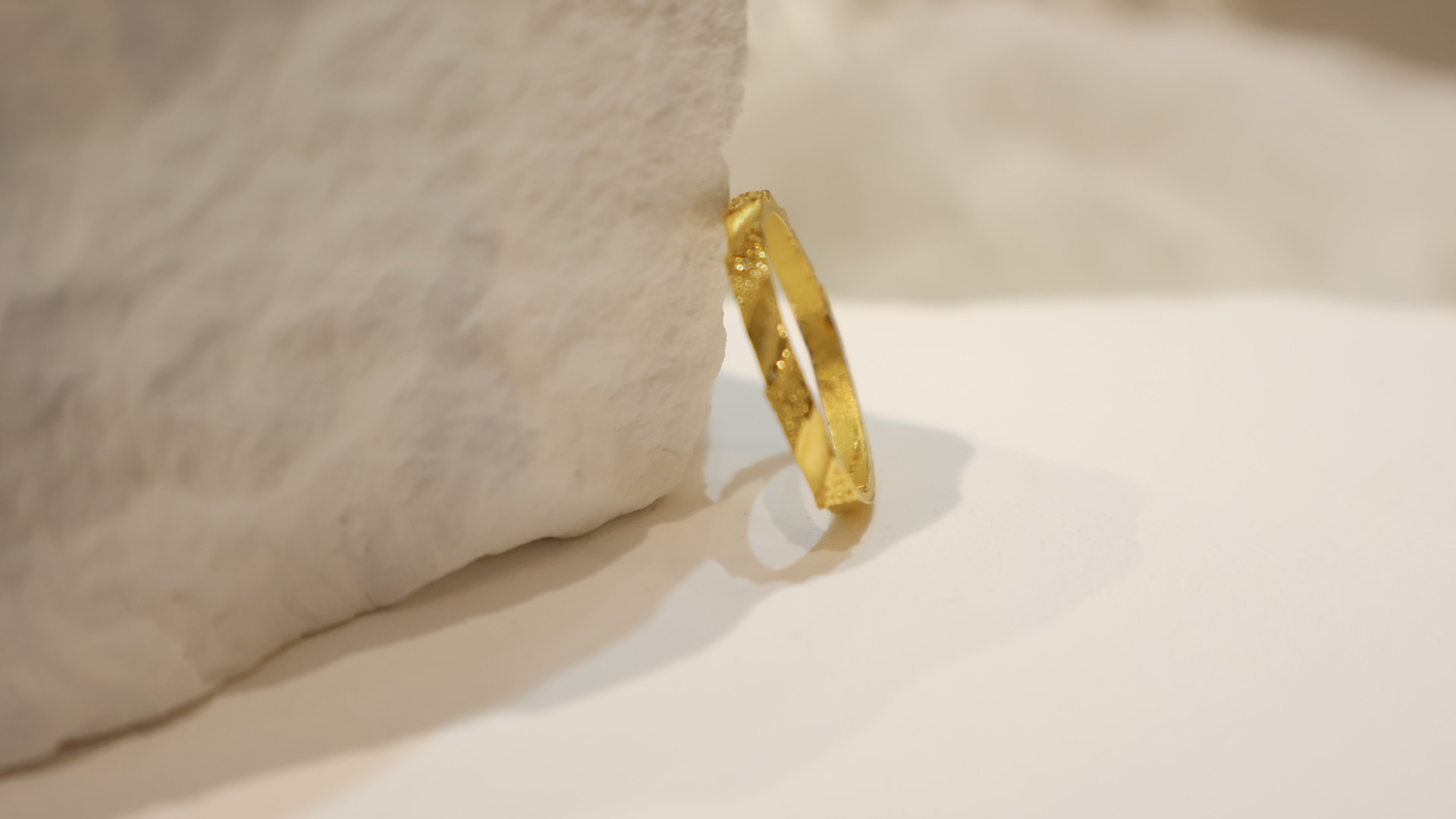 斜切金砂系列對戒