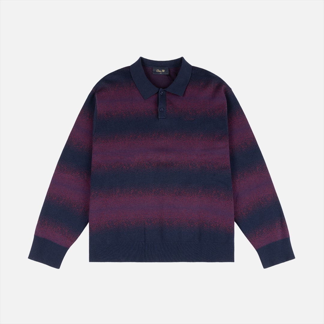 Dime Striped Rugby Knit