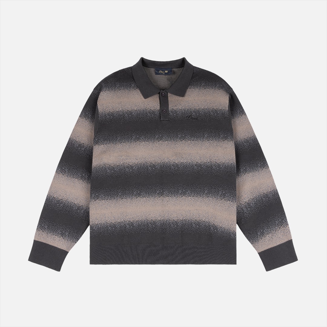 Dime Striped Rugby Knit