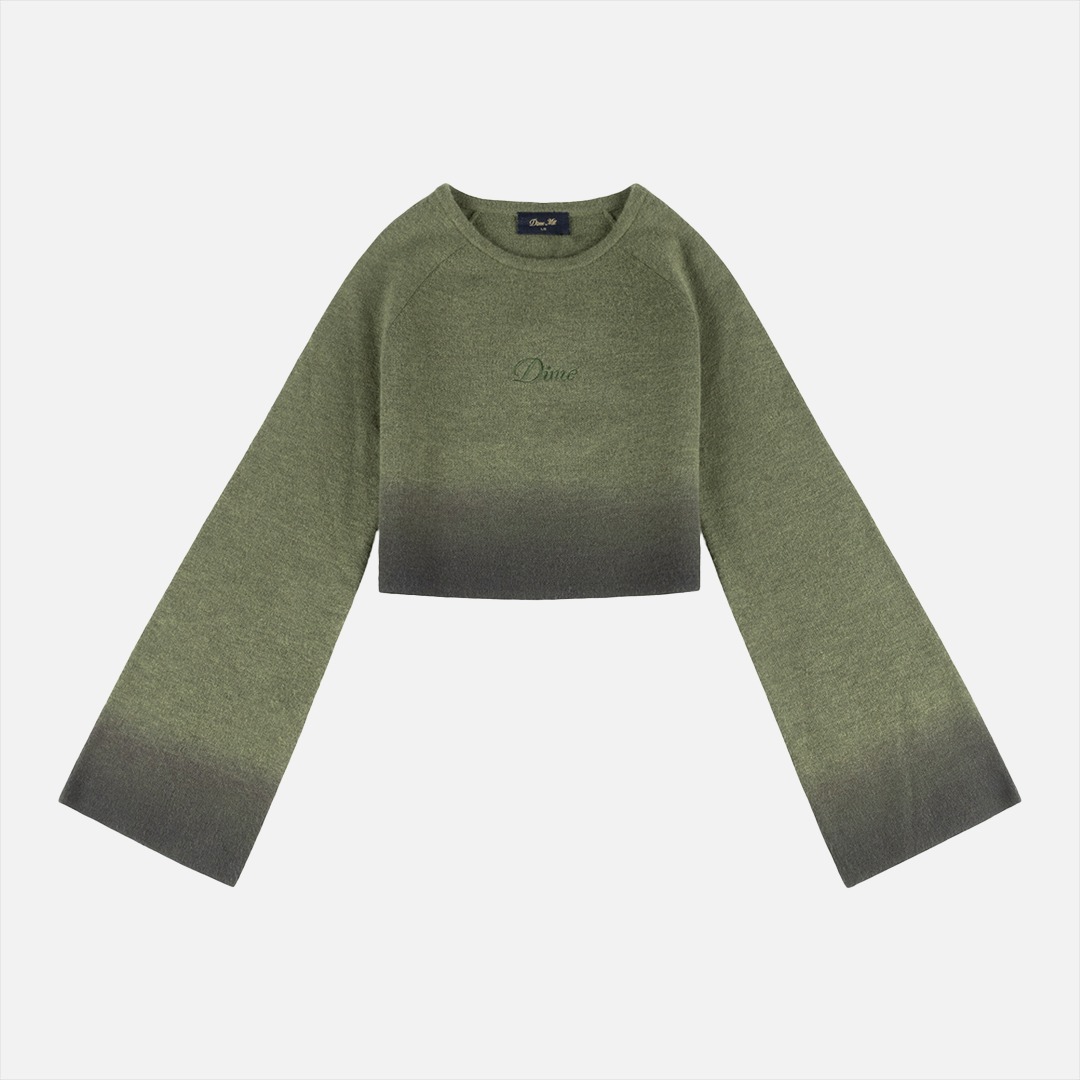 Dime Cropped Mohair Knit