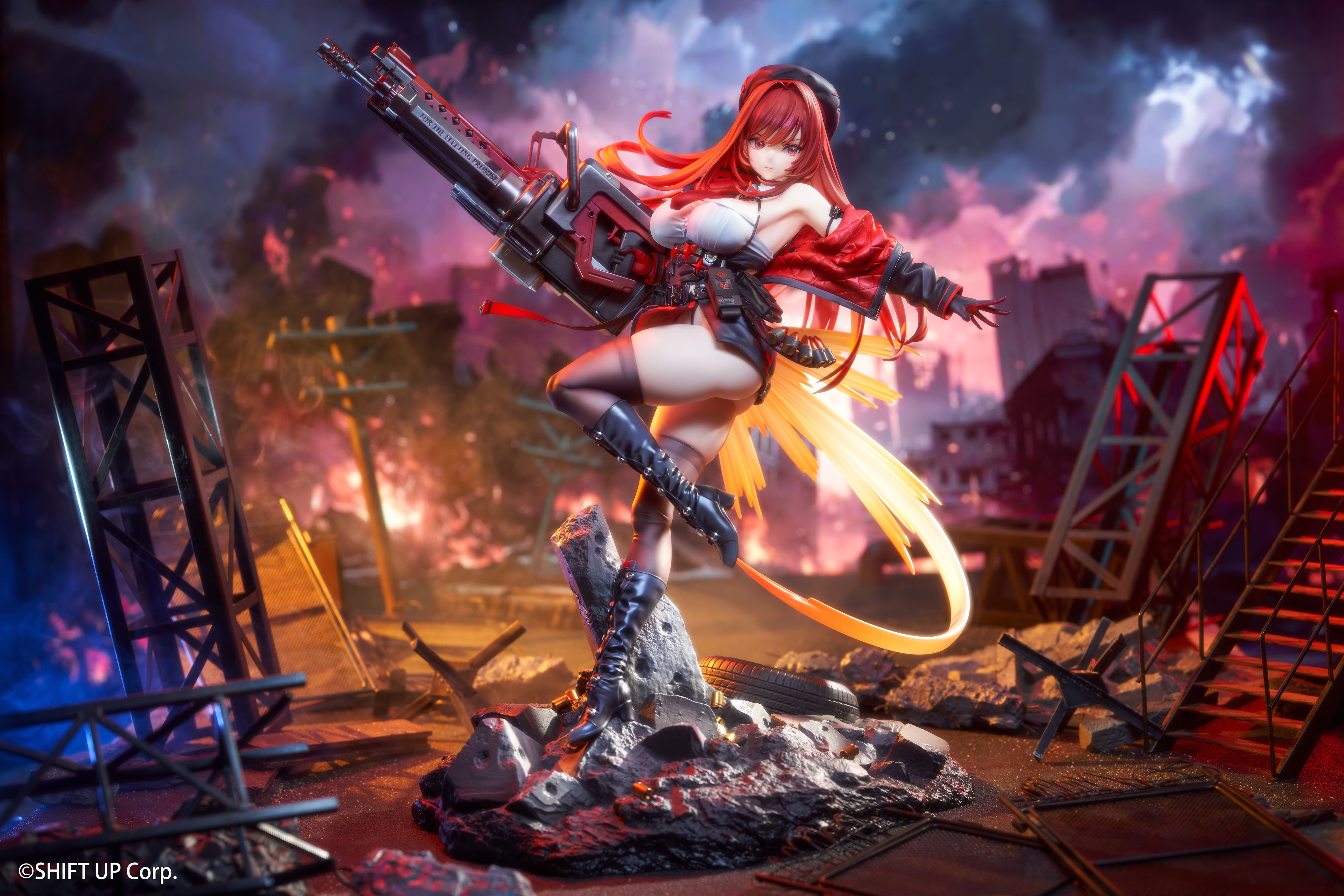 HOBBYSAKURA 勝利女神：妮姬  1/4 拉毗：小紅帽 普通版 附特典 "GODDESS OF VICTORY: NIKKE" RAPI: RED HOOD 1/4 SCALE FIGURE  NORMAL EDITION 日本代理版